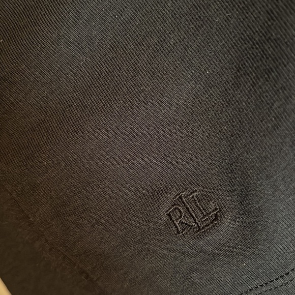 Lauren Ralph Lauren women’s black blouse size Large - Picture 2 of 3